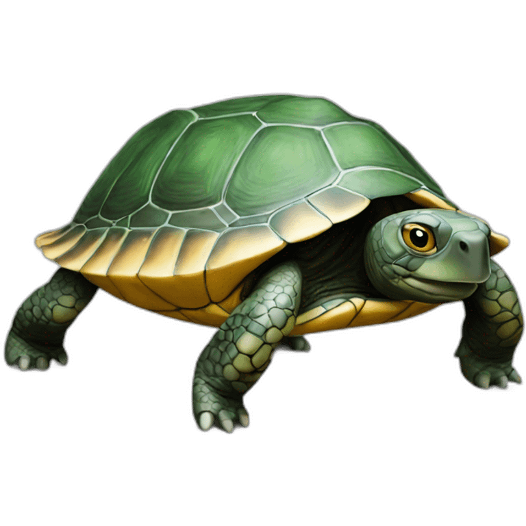 Pied sur tortue emoji