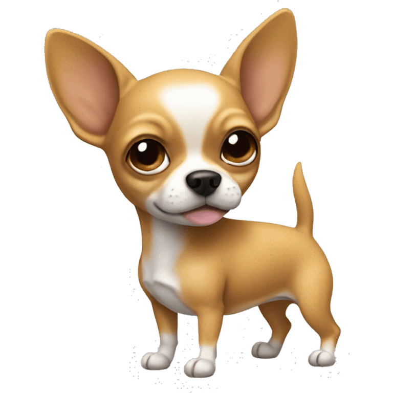 Chihuahua pooping emoji