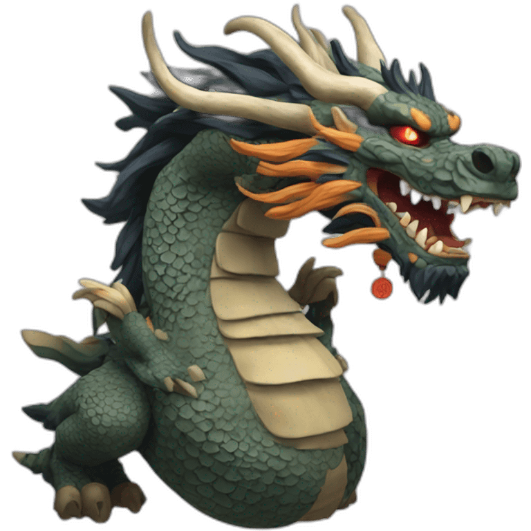 Kaido en dragon emoji