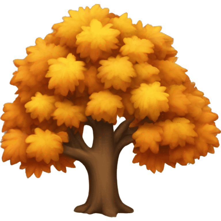 1 autumn tree emoji