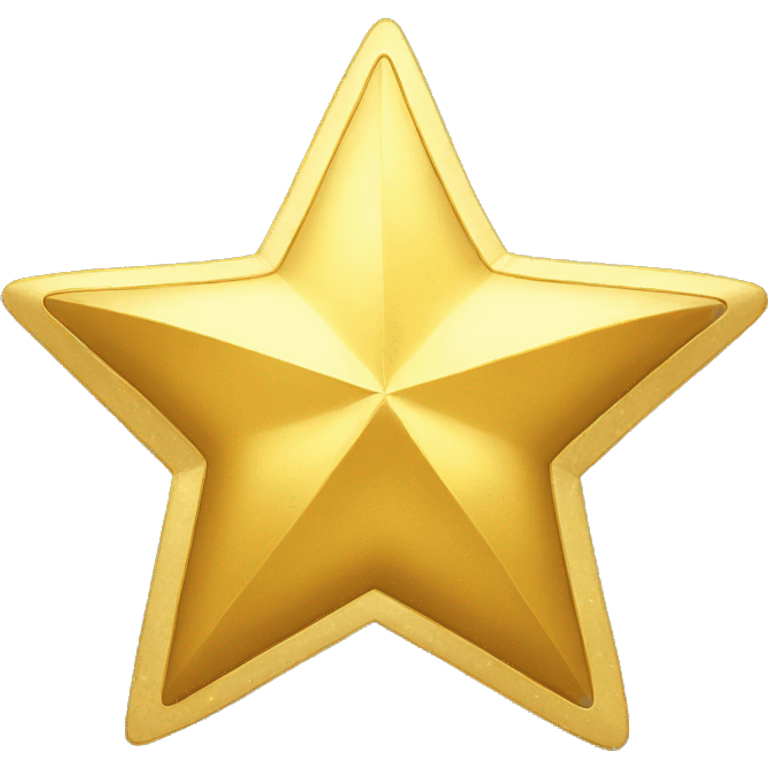 Golden star  emoji