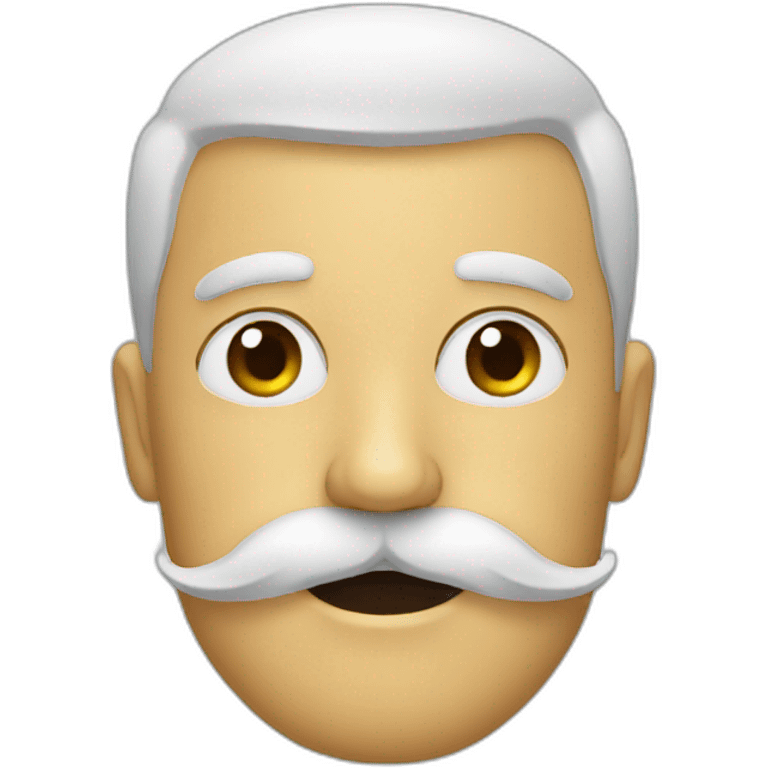 Moustache emoji