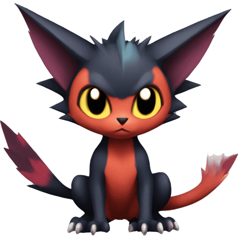 Noivern-Litten-Zorua full body emoji