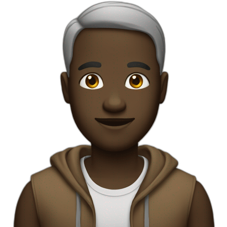 Black bonny emoji