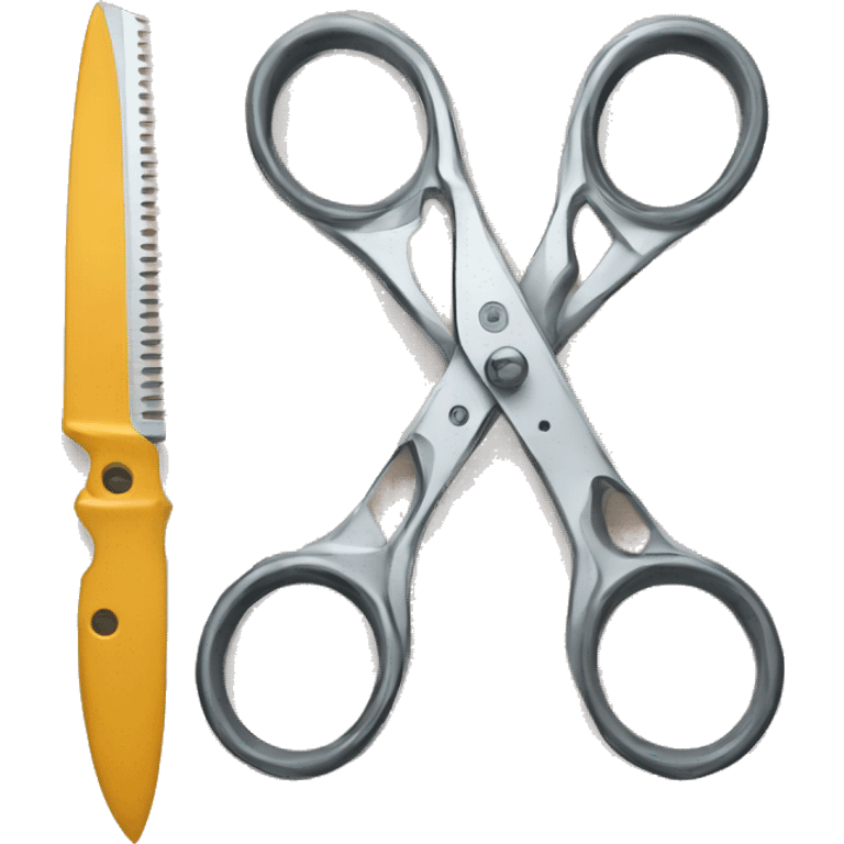 multi-species scissors emoji