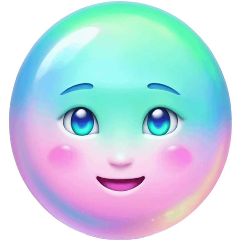 Cinematic Realistic Opal Emoji, Mystical and iridescent, with shifting colors of blue, green, and pink that dance across the smooth, milky surface. The gem’s unique play of light creates a mesmerizing, fluid effect, while a soft, glowing halo surrounds the stone. Soft glowing outline, capturing the essence of magic and mystery in a radiant opal. emoji