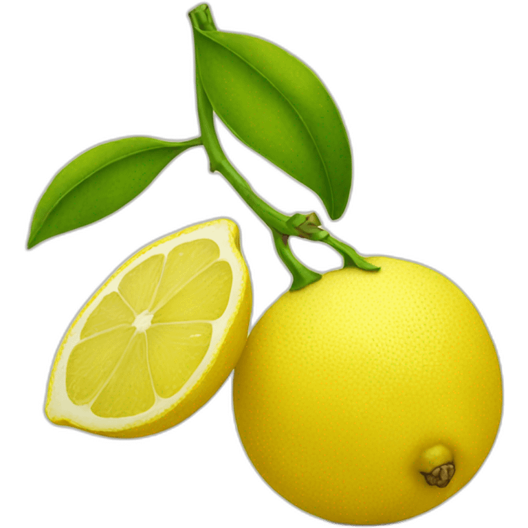 lemon emoji