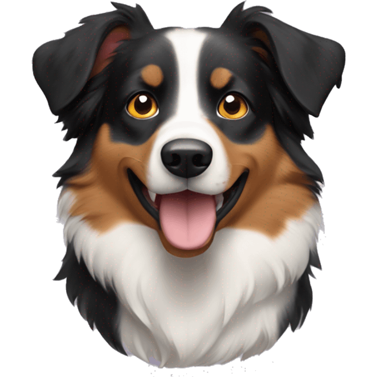 An Australian Shepard dog  emoji