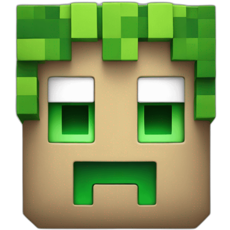 Minecraft creeper emoji