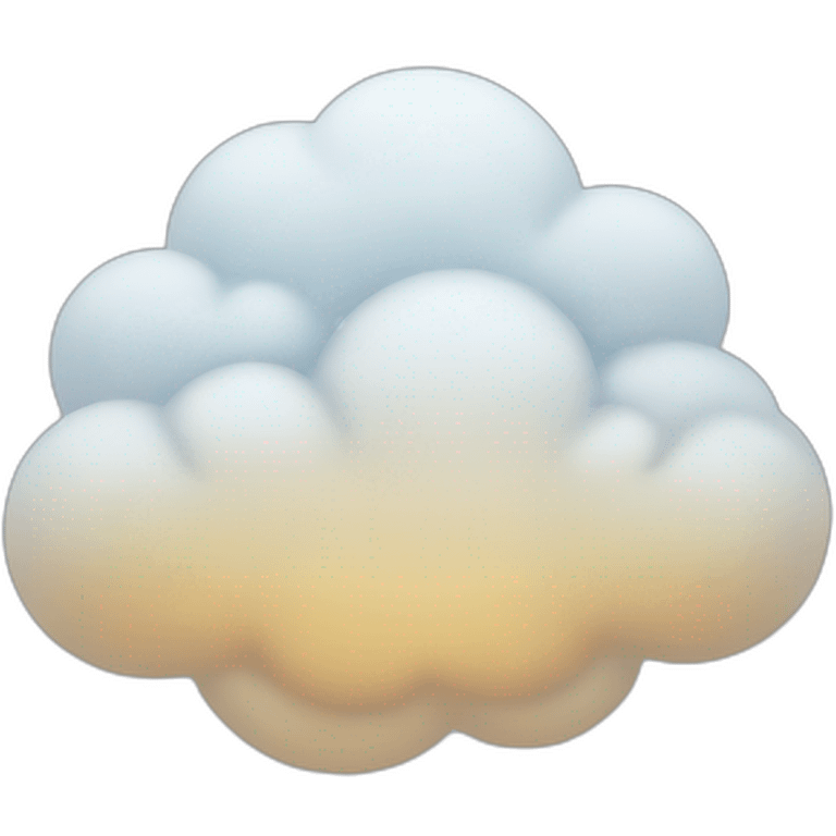 cloud emoji