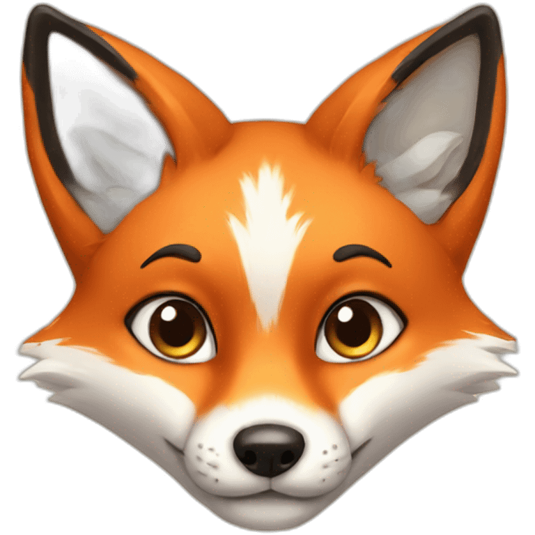 cute fox emoji