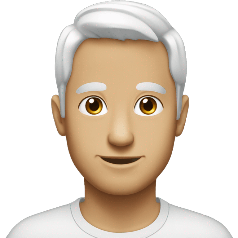 siyah beyaz kravatlı adam emoji