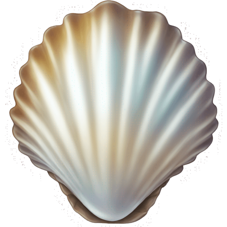 Pearl shell emoji