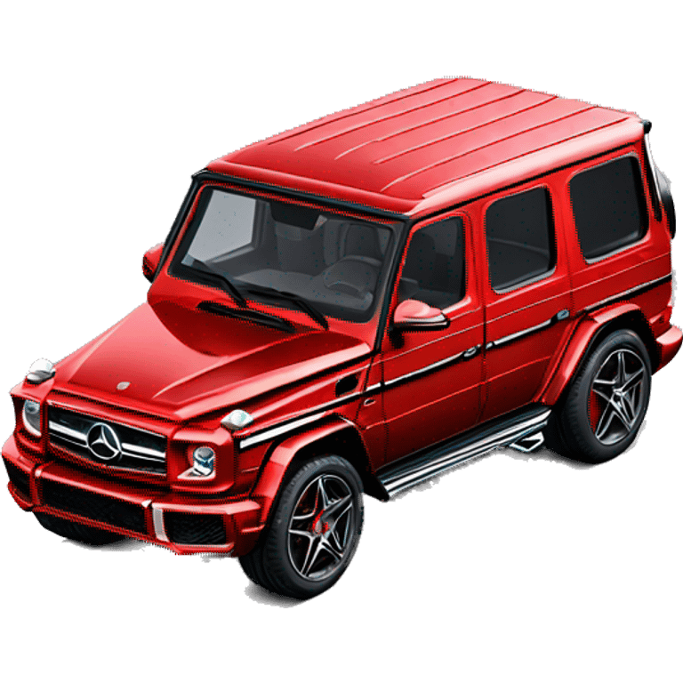 Mercedes-Benz G63 AMG red emoji