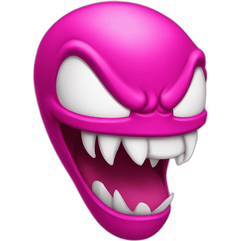 Pink venom emoji