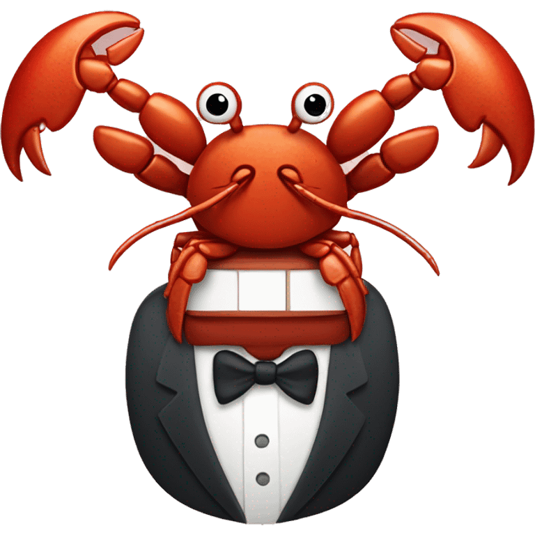 Posh lobster emoji