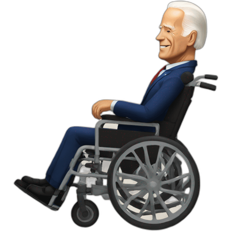 biden in a wheelchair emoji