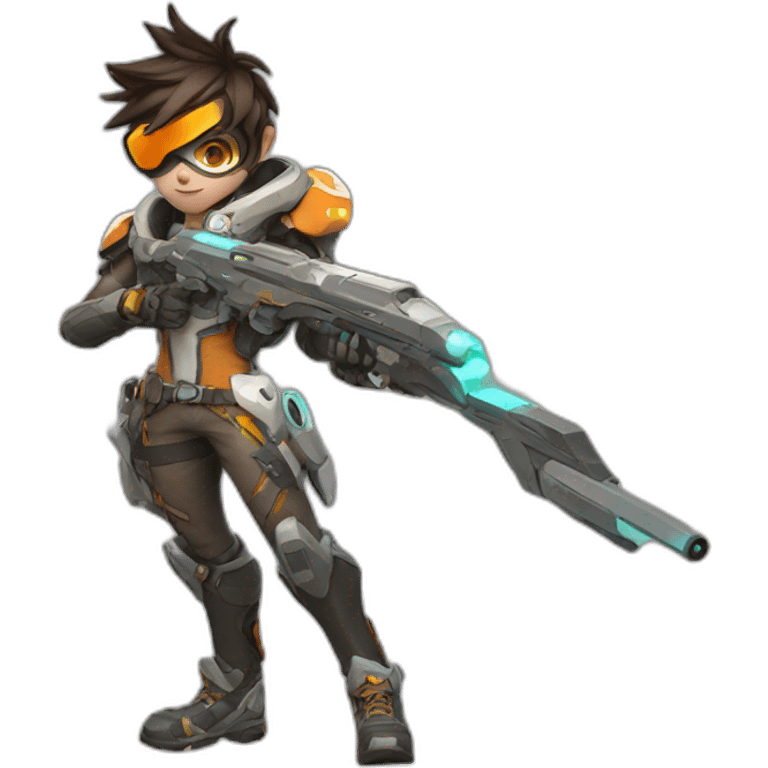 tracer from overwatch emoji