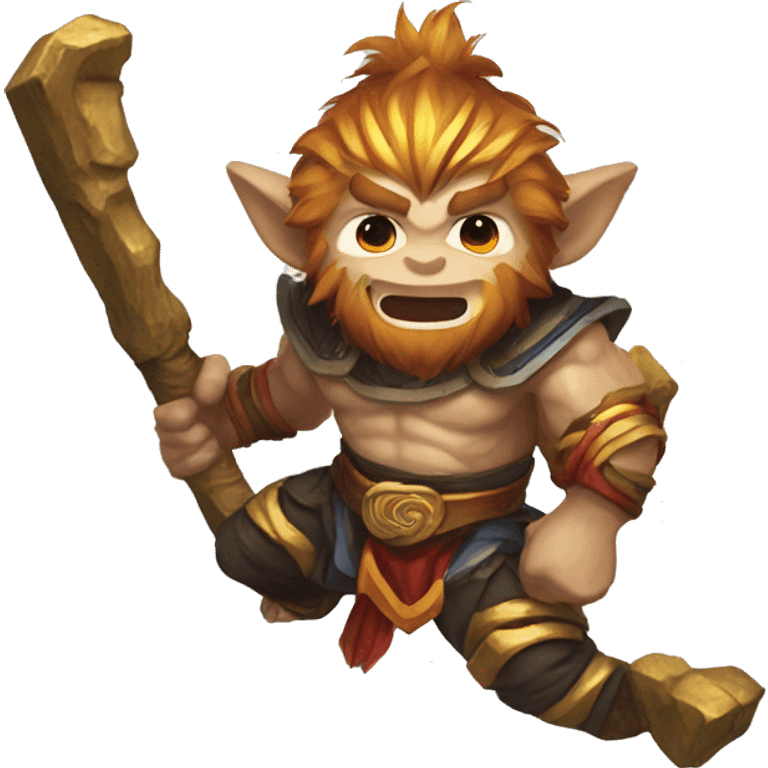 Wukong from league of legends  emoji