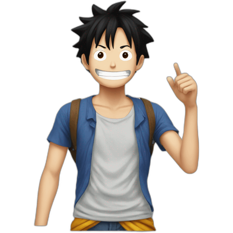 luffy emoji