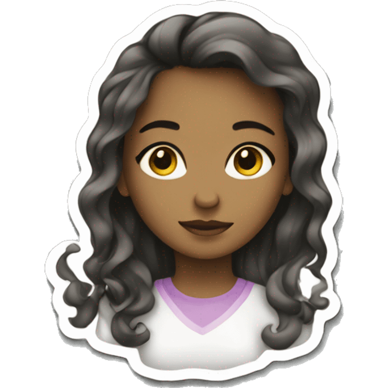 clean girl sticker emoji