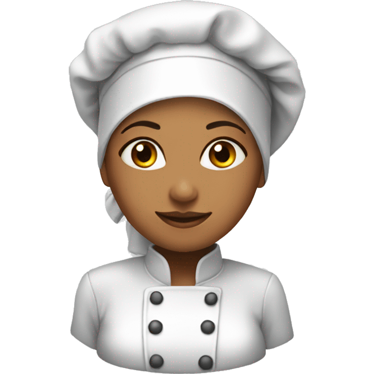 woman, hijab, chef hat emoji