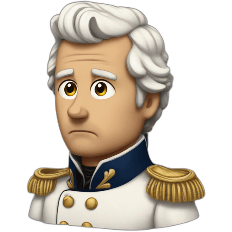 sad napolean emoji