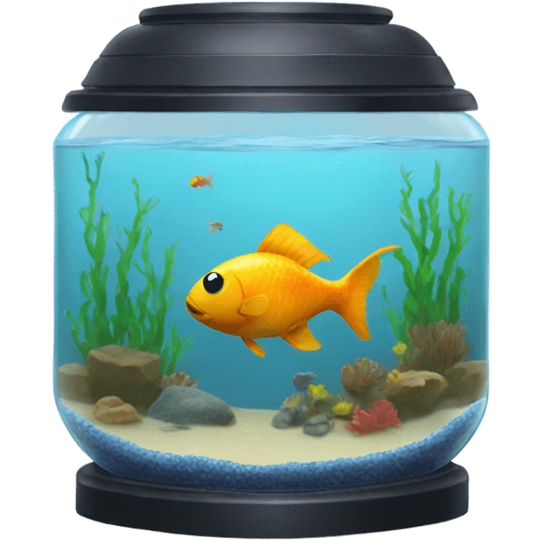 Fish tank emoji