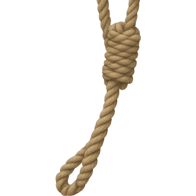 hanging rope emoji