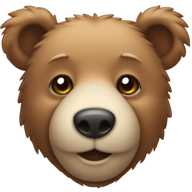 Cute bear emoji