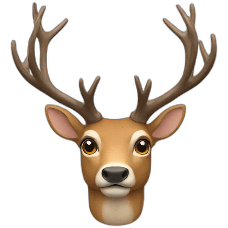 Stag emoji