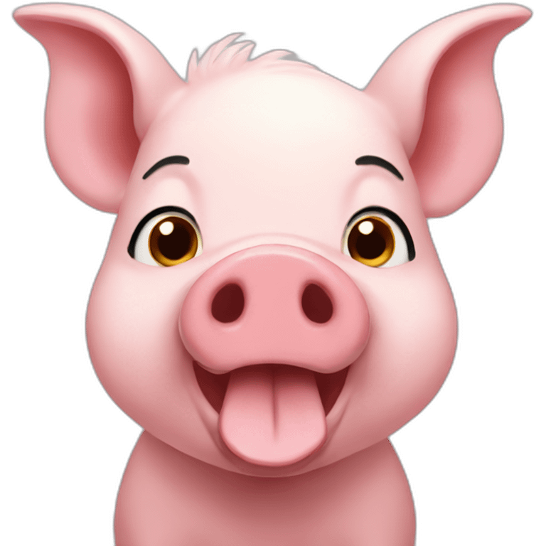 Bah pig emoji