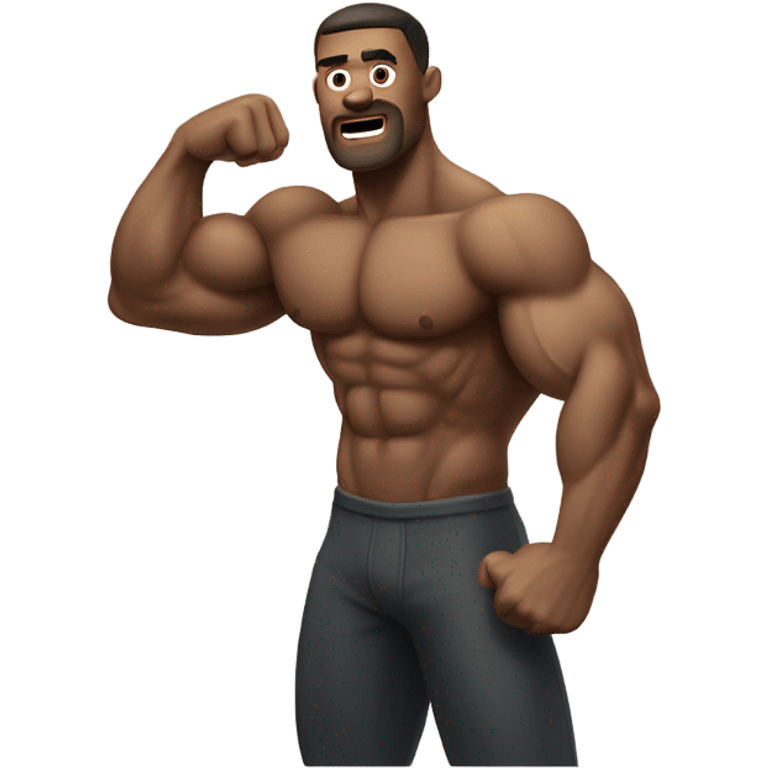 Strongman emoji