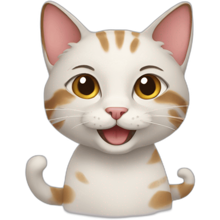 cat happy emoji