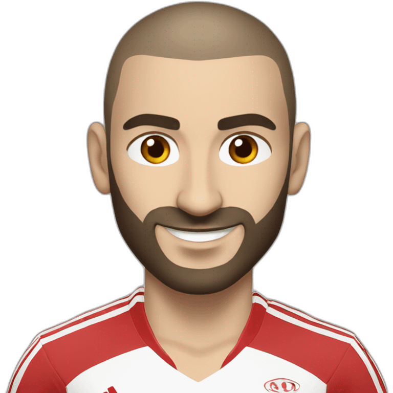 benzema football player realistic emoji