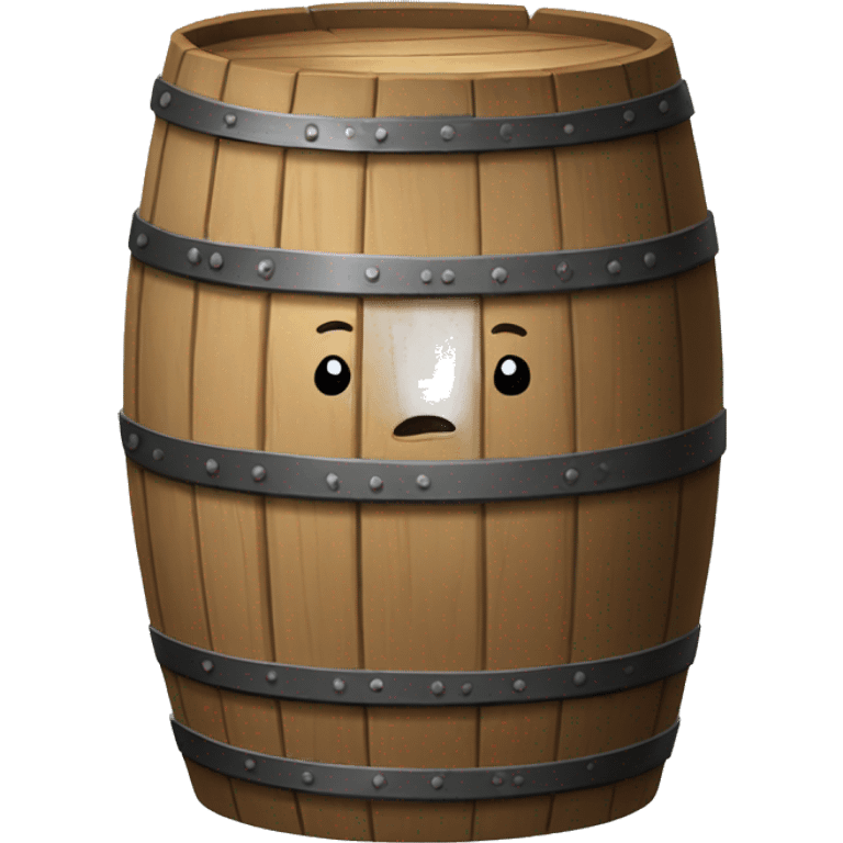 pleading wooden barrel emoji