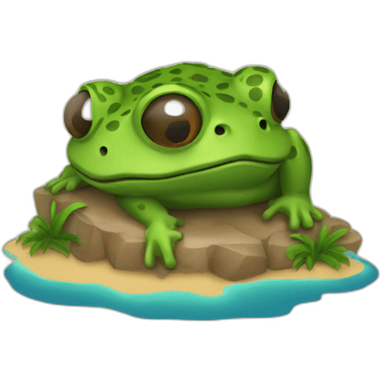 Bufo vacation emoji