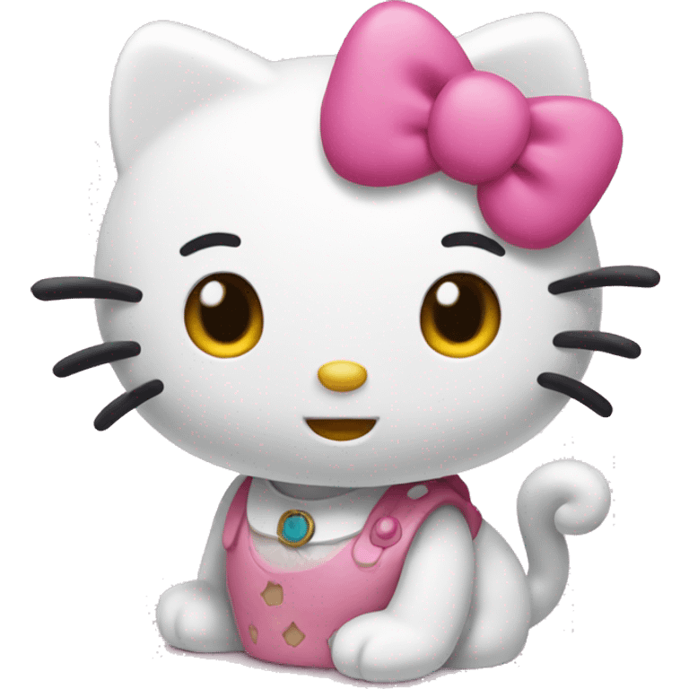 Hello kitty emoji