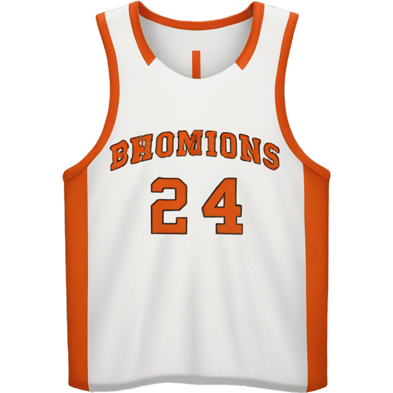 basketball jersey emoji