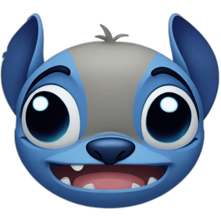 Stitch triste emoji