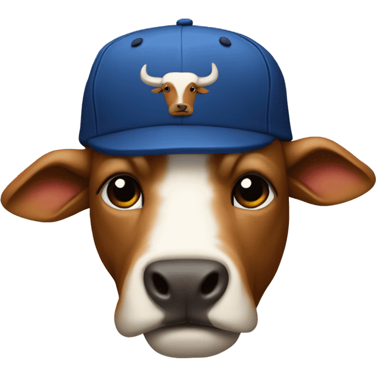 Bullterier with cap emoji