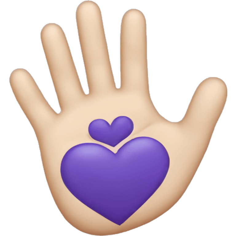 coeur des mains emoji