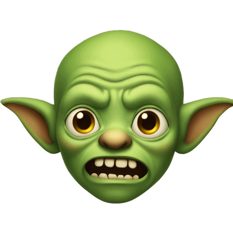 Stinky little goblin emoji