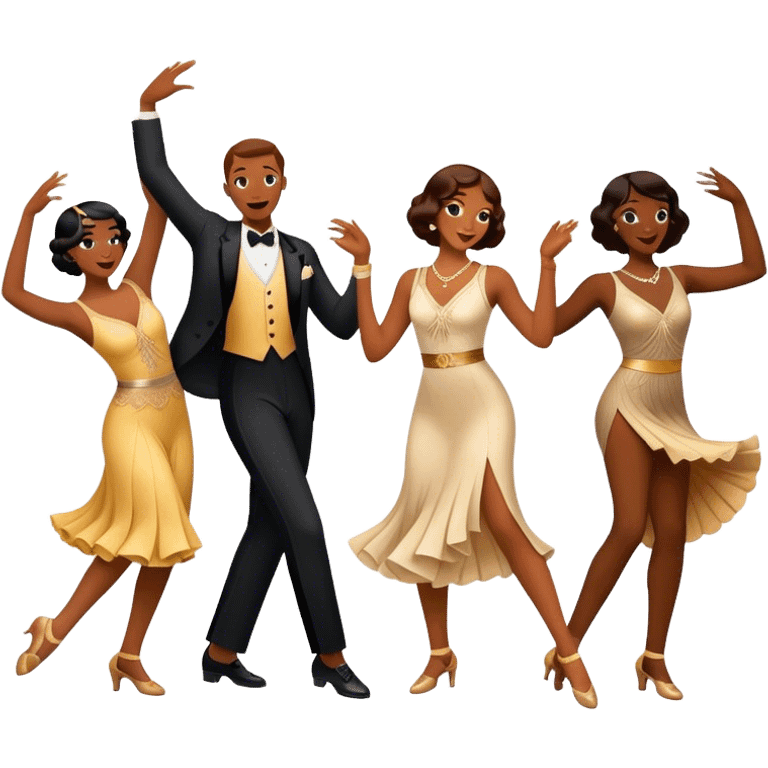 Charleston dance emoji