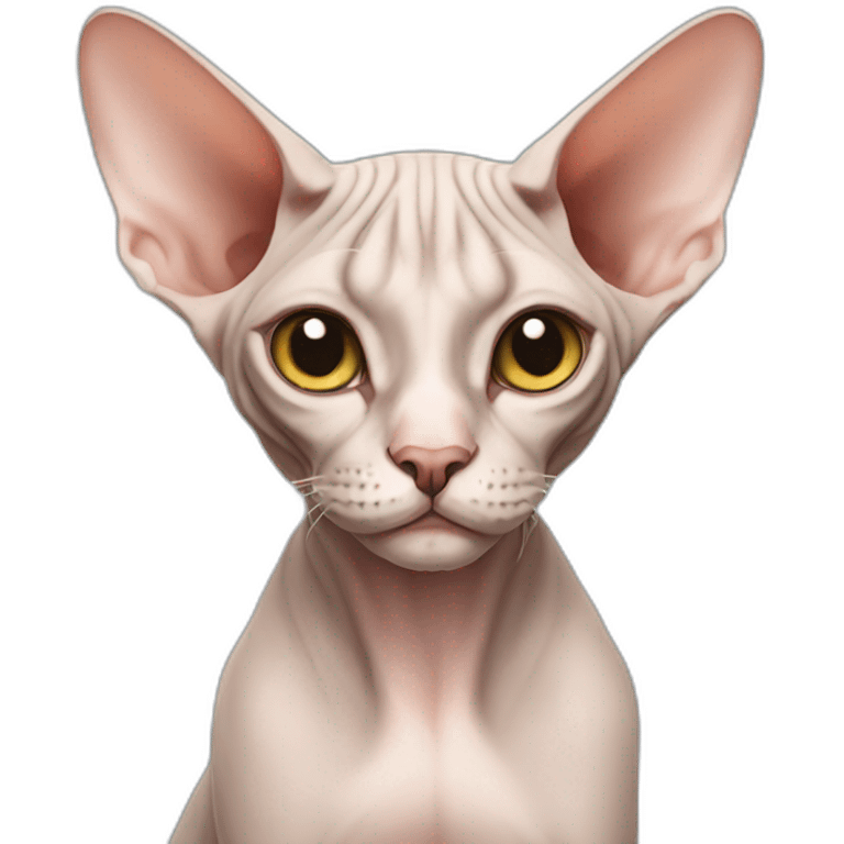 sphynx cat emoji