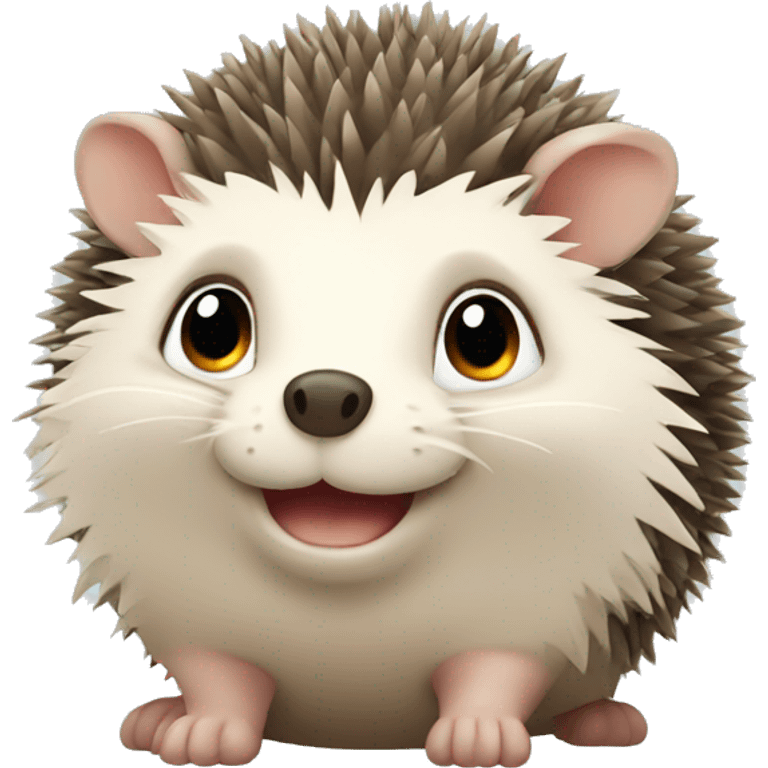 Cute hedgehog emoji