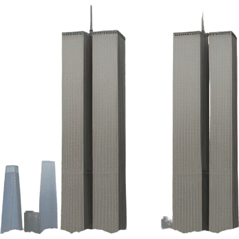 Twin towers  emoji