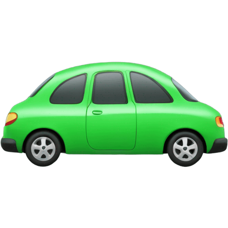 Car green emoji