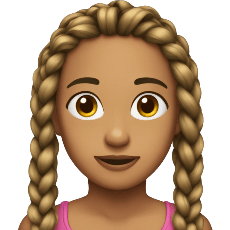 Trenzas emoji