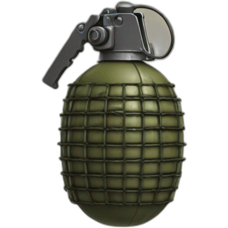 A realistic MK2 grenade. emoji